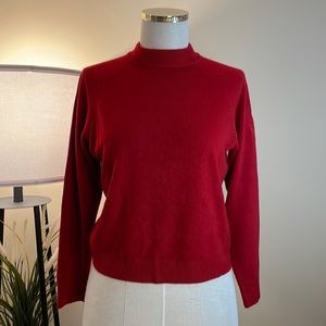 Mock Neck Long Sleeve Top